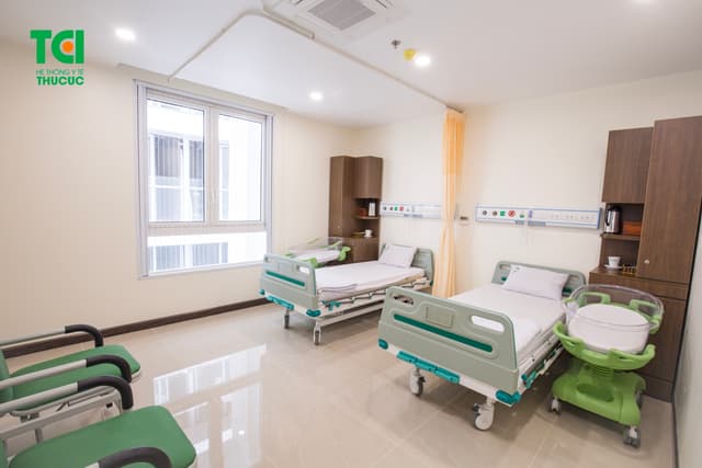 Không gian khoa sản tại Bệnh viện Thu Cúc