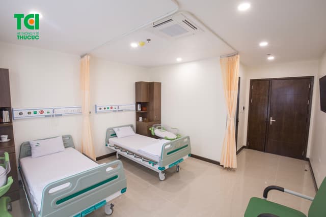 Không gian khoa sản tại Bệnh viện Thu Cúc