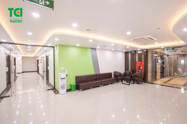 Không gian khoa sản tại Bệnh viện Thu Cúc