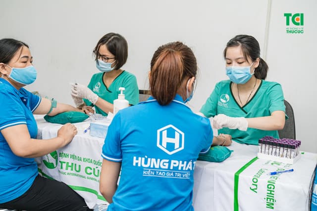 Khám sức khỏe Công ty cổ phần Hùng Phát