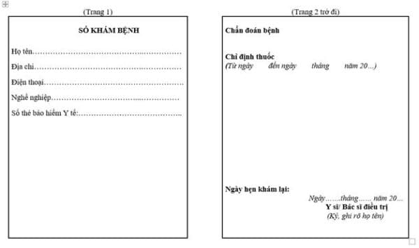 hồ sơ khám sức khỏe định kỳ gồm những gì