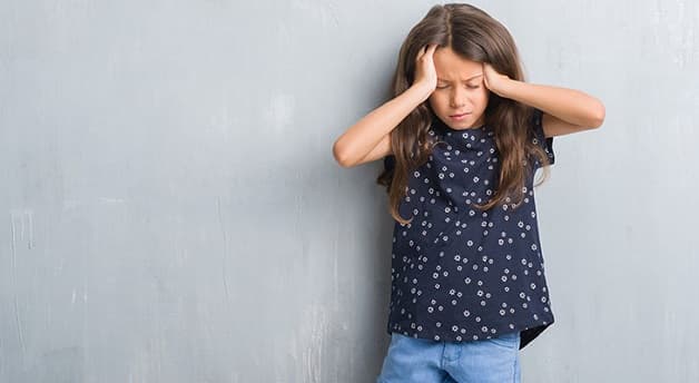 cơn đau đầu ở trẻ em 