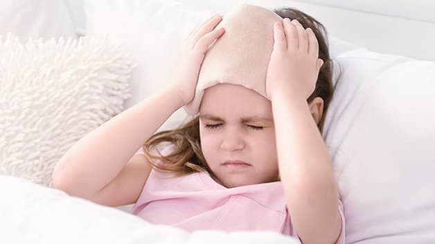 bệnh đau đầu ở trẻ nhỏ
