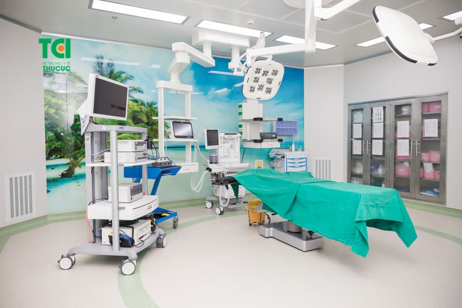 Hệ thống phòng mổ vô khuẩn một chiều hiện đại