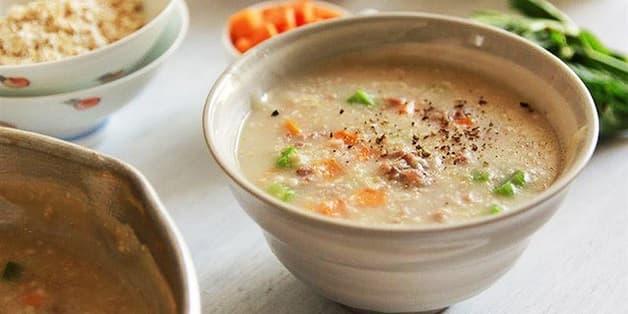 Cháo rau củ dành cho người vừa thực hiện phẫu thuật cắt amidan