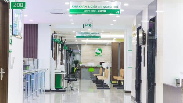 không gian thăm khám tại Thu Cúc