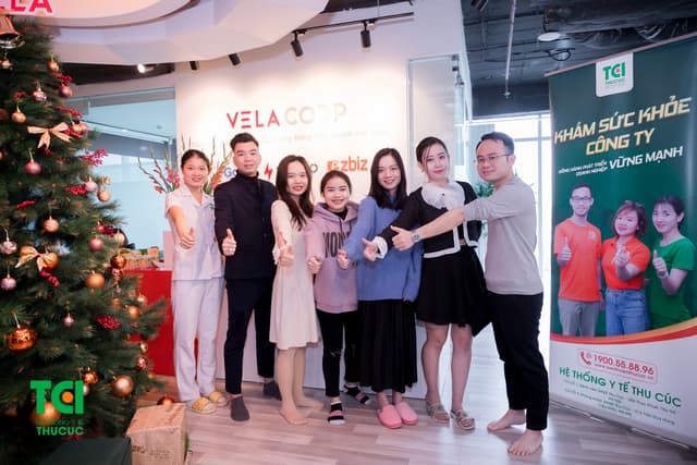 Khám sức khỏe công ty VELA tại Thu Cúc dịp cuối năm