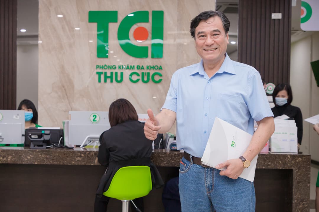 Trải nghiệm dịch vụ khám sức khỏe tại Thu Cúc TCI cùng NSND Mạnh Cường