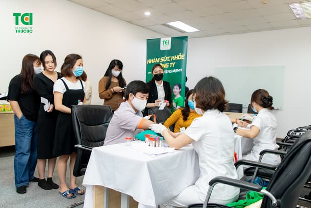 quy trình khám sức khỏe định kỳ tại công ty