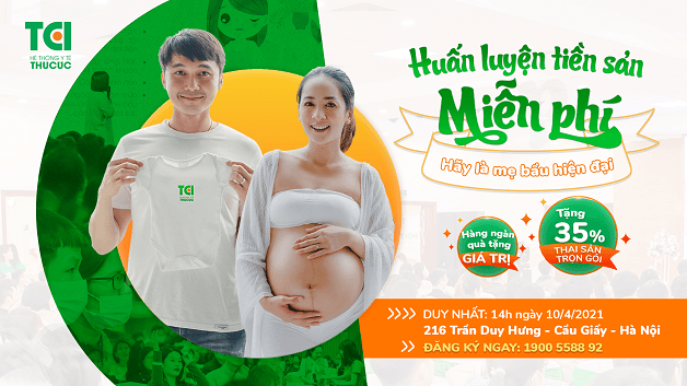 Tham gia chương trình huấn luyện tiền sản miễn phí, bố mẹ sẽ nhận được nhiều ưu đãi khủng