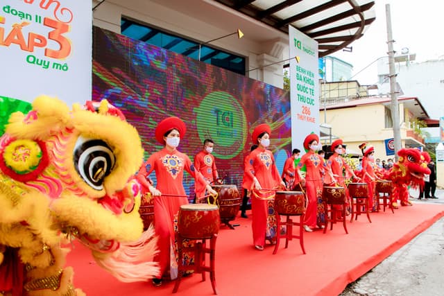 Tưng bừng khánh thành Bệnh viện giai đoạn 2 – Gấp 3 lần Quy mô