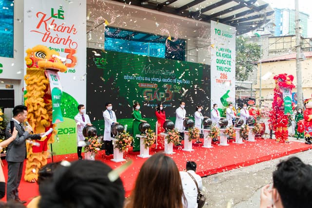 Tưng bừng khánh thành Bệnh viện giai đoạn 2 – Gấp 3 lần Quy mô