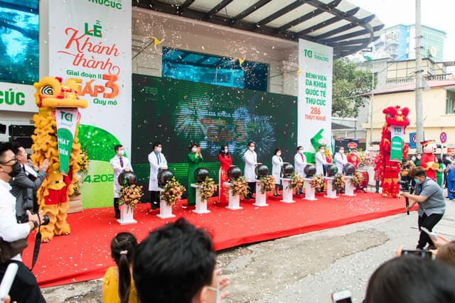 Tưng bừng khánh thành Bệnh viện giai đoạn 2 – Gấp 3 lần Quy mô