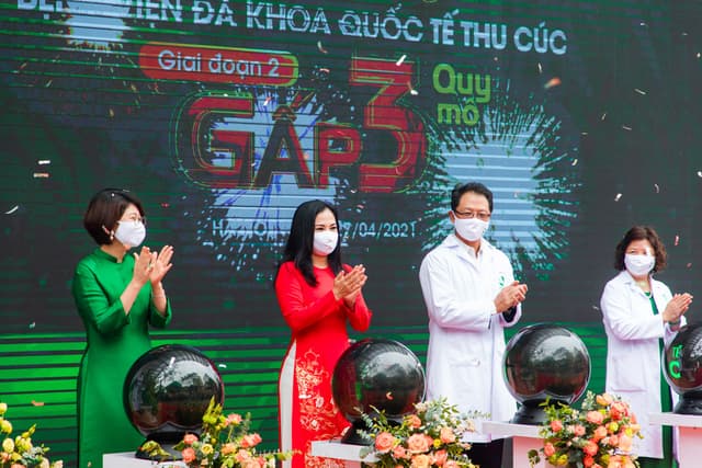 Tưng bừng khánh thành Bệnh viện giai đoạn 2 – Gấp 3 lần Quy mô