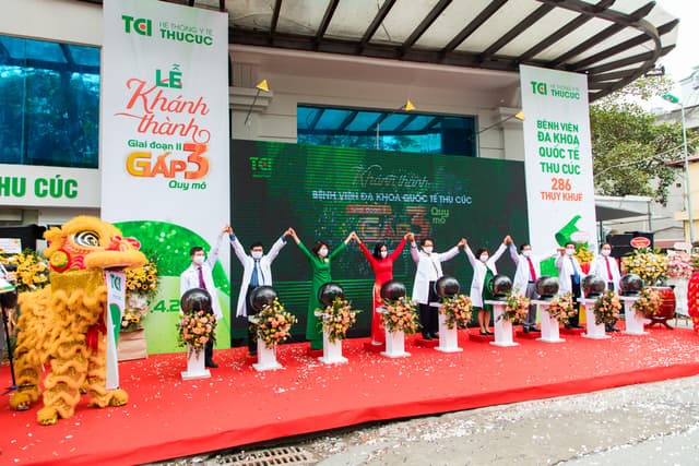 Tưng bừng khánh thành Bệnh viện giai đoạn 2 – Gấp 3 lần Quy mô