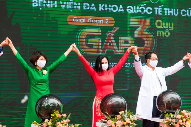 Tưng bừng khánh thành Bệnh viện giai đoạn 2 – Gấp 3 lần Quy mô