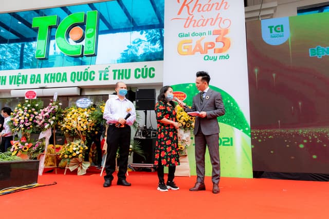 Tưng bừng khánh thành Bệnh viện giai đoạn 2 – Gấp 3 lần Quy mô