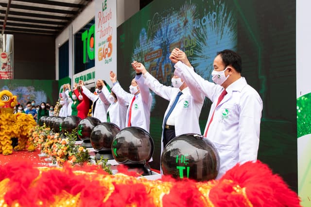 Tưng bừng khánh thành Bệnh viện giai đoạn 2 – Gấp 3 lần Quy mô