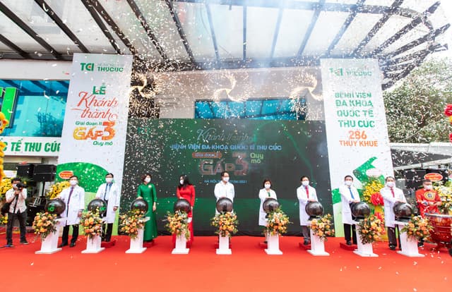 Tưng bừng khánh thành Bệnh viện giai đoạn 2 – Gấp 3 lần Quy mô