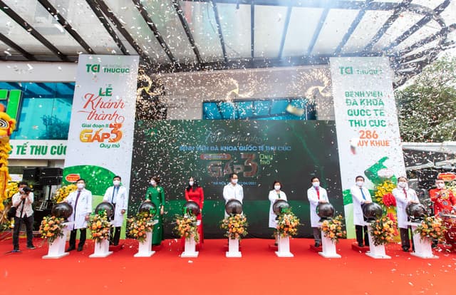 Tưng bừng khánh thành Bệnh viện giai đoạn 2 – Gấp 3 lần Quy mô