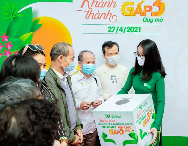 Tưng bừng khánh thành Bệnh viện giai đoạn 2 – Gấp 3 lần Quy mô