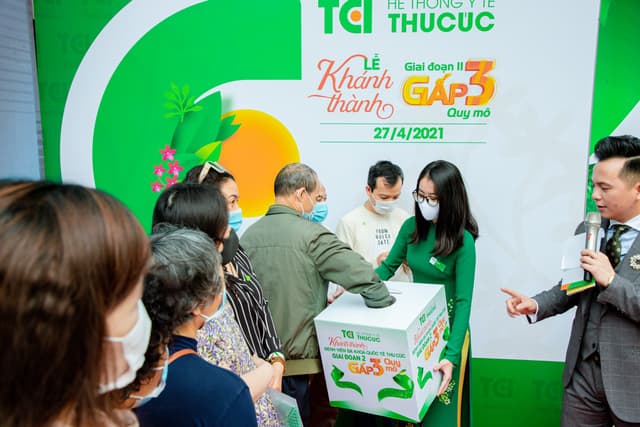 Tưng bừng khánh thành Bệnh viện giai đoạn 2 – Gấp 3 lần Quy mô