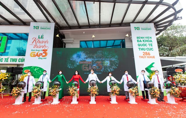 Tưng bừng khánh thành Bệnh viện giai đoạn 2 – Gấp 3 lần Quy mô