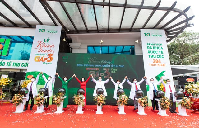 Tưng bừng khánh thành Bệnh viện giai đoạn 2 – Gấp 3 lần Quy mô