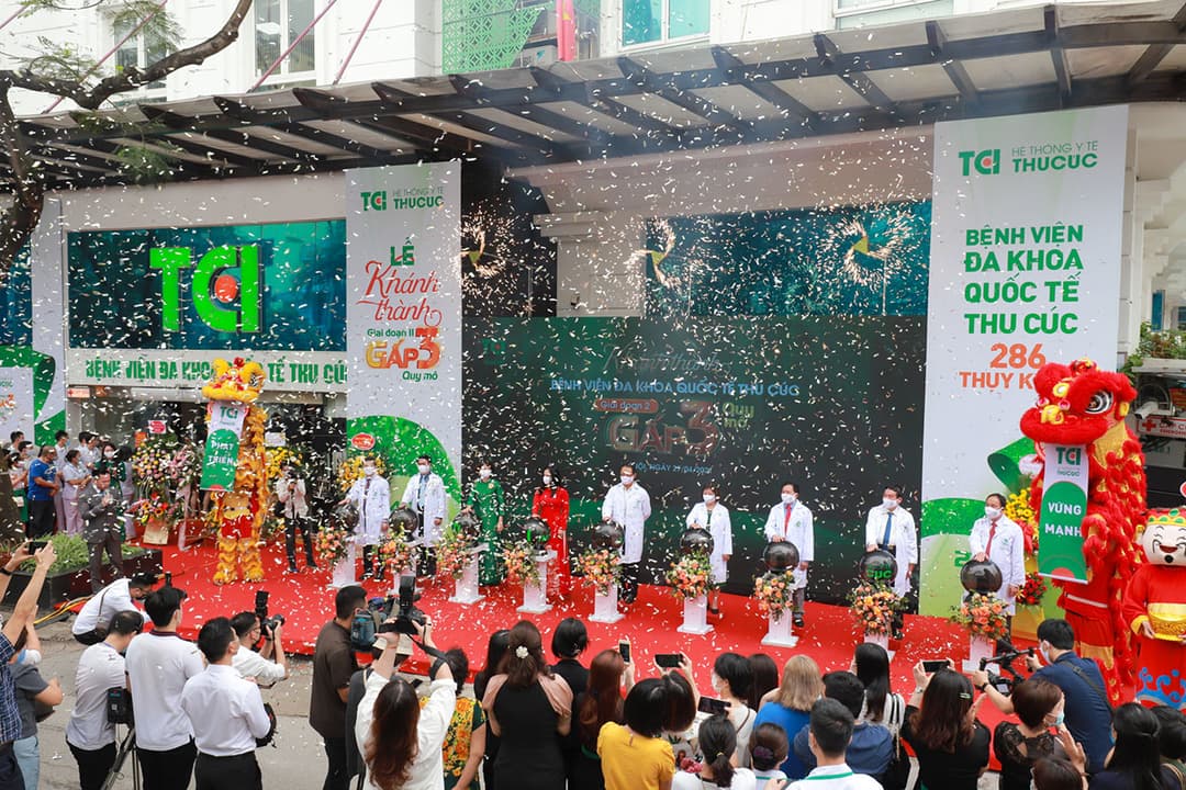 Tưng bừng khánh thành Bệnh viện giai đoạn 2 – Gấp 3 lần Quy mô