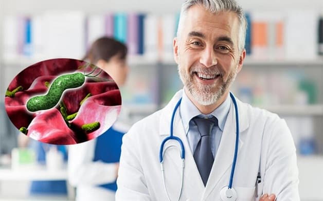 Nhiễm khuẩn Hp có thể điều trị dứt điểm bằng thuốc kháng sinh và lối sống lành mạnh