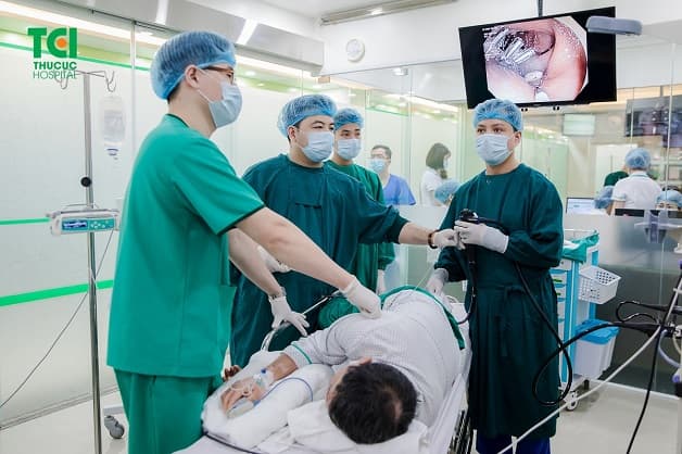 Nội soi đại tràng gây mê không đau, an toàn, kết quả nội soi chính xác.