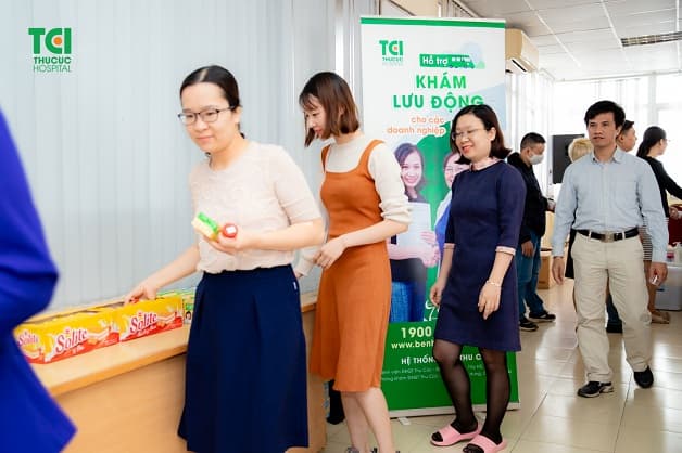 khám sức khỏe ở TCI