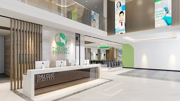 Không gian tại Bệnh viện Thu Cúc 