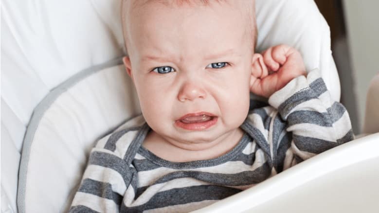 triệu chứng viêm tai giữa ở trẻ em