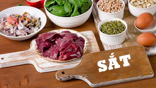 Thiếu máu dinh dưỡng ở trẻ em - Thực phẩm bổ sung sắt cho bé