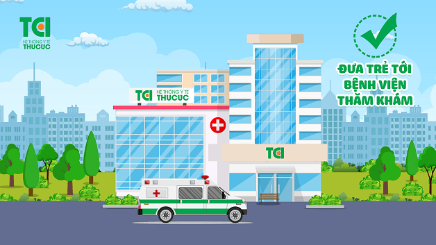 Sau khi hết cơn co giật, cần đưa trẻ tới bệnh viện để kiểm tra