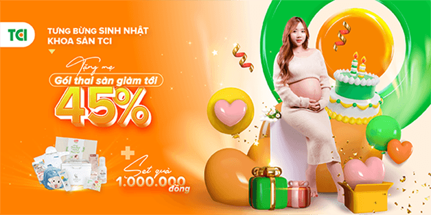 Ưu đãi Thai sản trọn gói với nhiều phần quà hấp dẫn