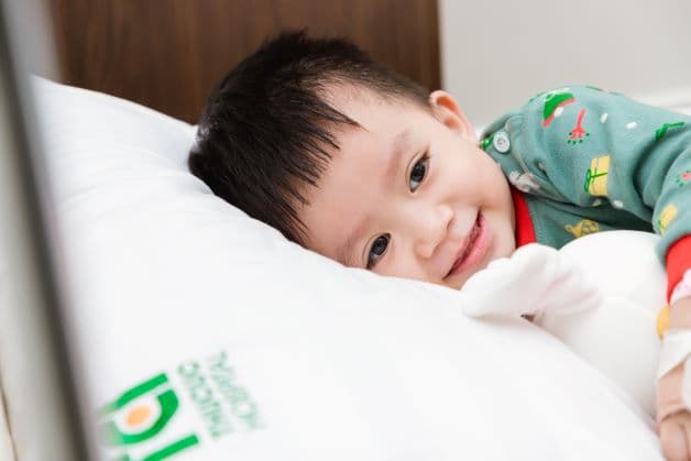 Ngày 8/11/2021, bé T.T.A.C được nhập viện trong tình trạng mất nước nghiêm trọng.