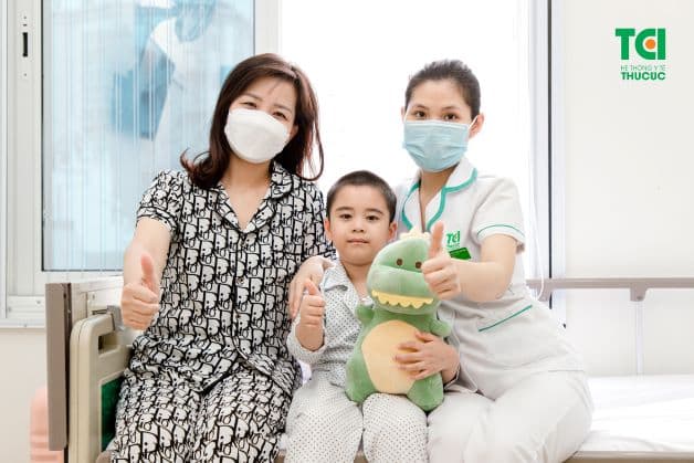 Từ lâu, hàng ngàn phụ huynh luôn tin tưởng và lựa chọn Khoa Nhi - Hệ thống Y tế Thu Cúc TCI là địa chỉ thăm khám và điều trị các bệnh lý cho trẻ, trong đó có bệnh sốt xuất huyết.