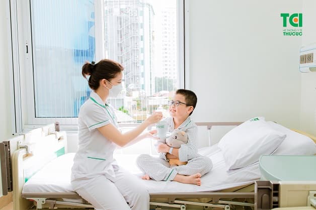 Khoa Nhi-Hệ thống Y tế Thu Cúc TCI cung cấp đa dạng khám và điều trị các bệnh lý cho trẻ nhỏ