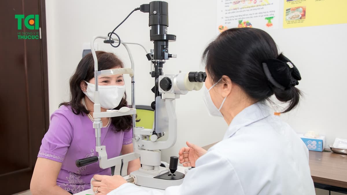 Gói khám mắt cho bệnh nhân tiểu đường, huyết áp