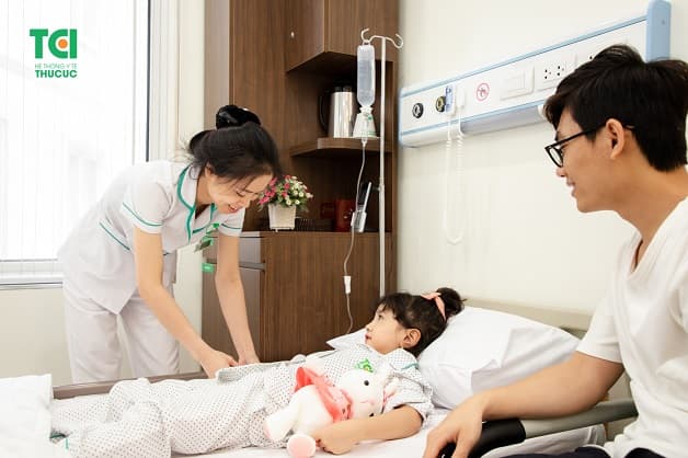 Khoa Nhi - Hệ thống Y Tế Thu Cúc TCI là địa chỉ thăm khám và điều trị các bệnh lý về Nhi được nhiều bậc phụ huynh tin tưởng 