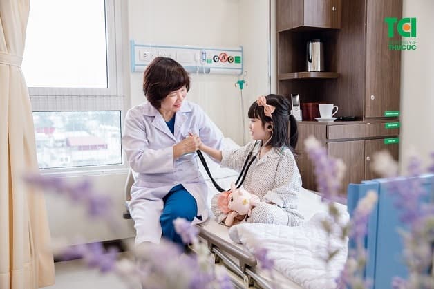 Khoa Nhi- Thu Cúc TCI- địa chỉ khám, chữa bệnh cho trẻ được rất nhiều bậc phụ huynh tin tưởng
