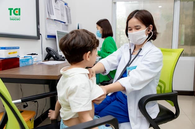 Khoa Nhi - Thu Cúc TCI là địa chỉ thăm khám và điều trị các bệnh lý về Nhi được các bậc phụ huynh tin tưởng