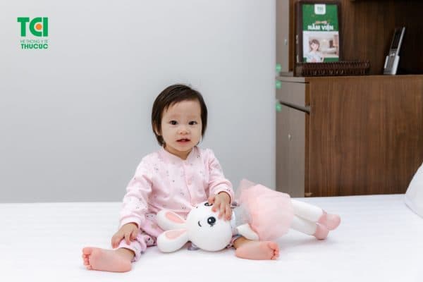 Bệnh nhi tại Khoa Nhi Thu Cúc