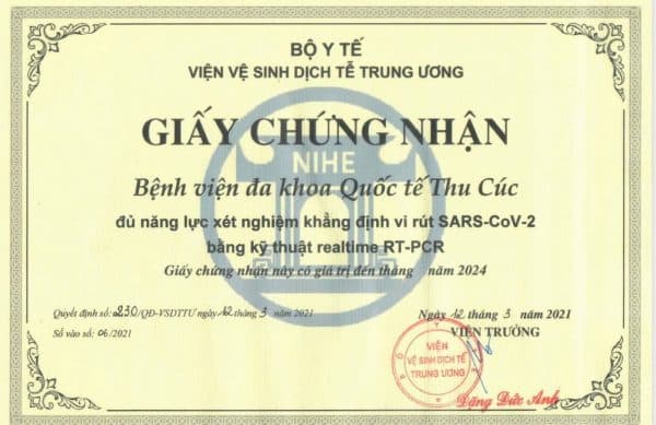 TCI được Bộ Y tế cấp phép xét nghiệm PCR Covid-19