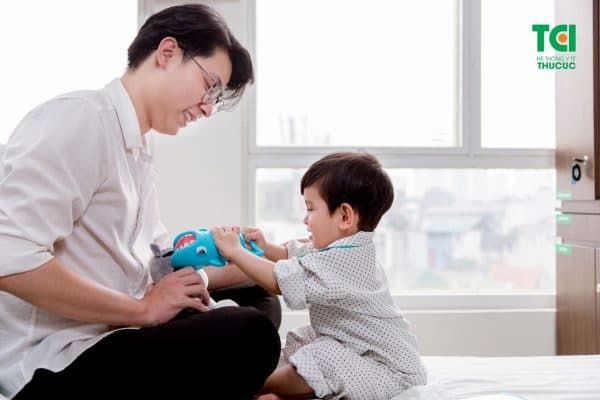 Cha mẹ yên tâm đưa con đi khám nhi Hà Nội vì giờ đã có Thu Cúc TCI