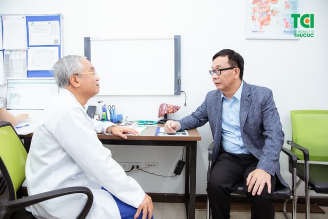 NSƯT Đức Khuê khám sức khỏe tổng quát tại Thu Cúc TCI