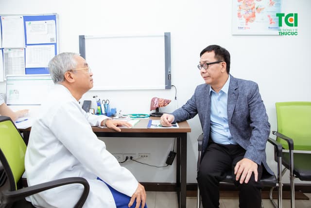 NSƯT Đức Khuê khám sức khỏe tổng quát tại Thu Cúc TCI