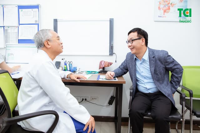 NSƯT Đức Khuê khám sức khỏe tổng quát tại Thu Cúc TCI